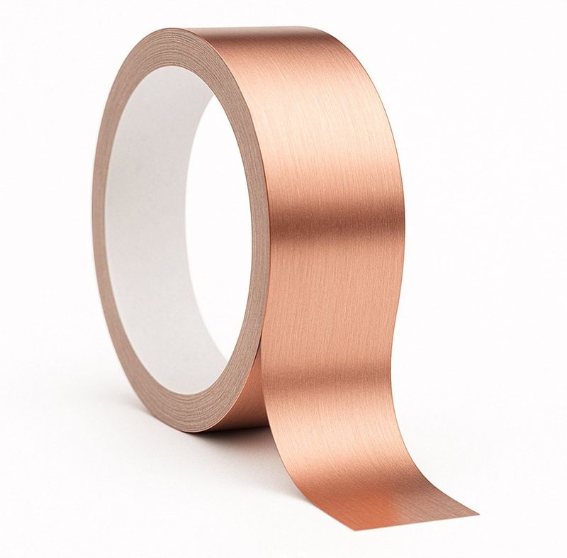 Kopertape - Geleidende Koperfolie - 20mm - 0.05mm dikte - 10 meter