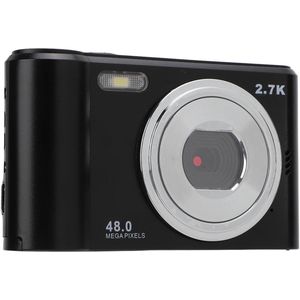 Digitale Camera - 2.7K Video - 48MP - 8x Zoom - LCD Scherm - Zwart