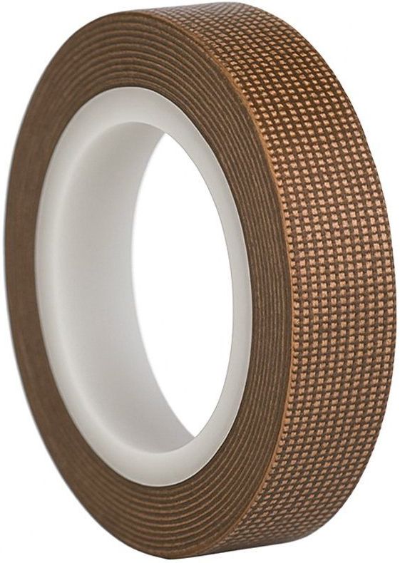 Hittebestendige Tape - Bruin - PTFE Tape - 15mm breed - 10 meter