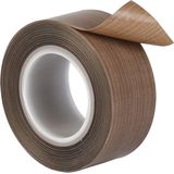 Hittebestendige Tape - Bruin - PTFE Tape - 19mm breed - 10 meter