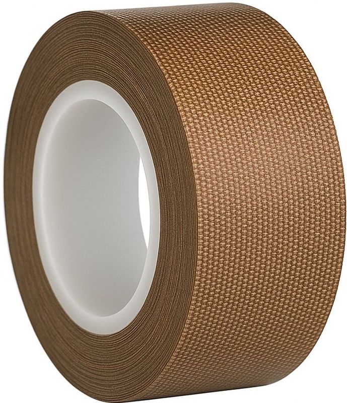 Hittebestendige Tape 300°C - PTFE Tape - 30mm breed - 0.18mm dikte - 10 meter - Bruin