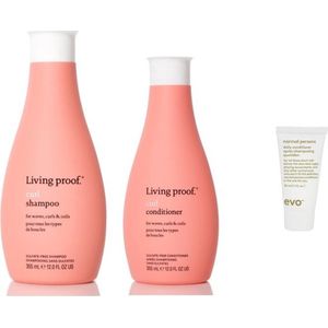 LIVING PROOF Duo Set Curl Shampoo & Conditioner + Gratis Evo Travel Size