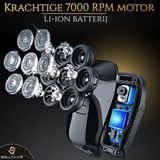 Wellshave 5 in 1 Scheerapparaat Mannen Deluxe - Gezicht en Hoofd Trimmer - Nat en Droog Shaver - Neustrimmer - Skull shaver