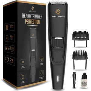 Wellshave Baardtrimmer Mannen Perfection - Trimmer voor mannen - Trimmer Baard en Lichaam - Haartrimmer mannen