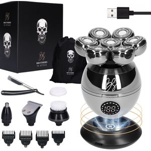 Brothers in Style - Skull Master Pro - Scheerapparaat - 8-in-1 - Elektrische Shaver