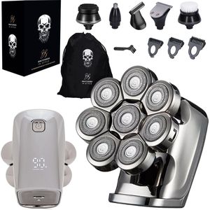 Brothers in Style - Skull Master - Scheerapparaat - Zwart - 8-in-1 met Trimmer