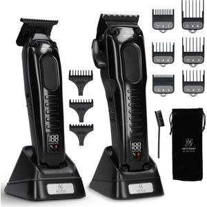 Tondeuse - Professionele Tondeuse & Baardtrimmer Set - Brothers in Style