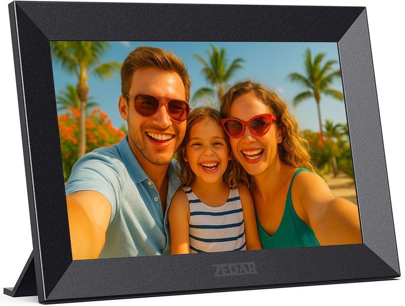 Zedar Digitale Fotolijst - WiFi - 15.6 inch - HD+ IPS Display - Zwart