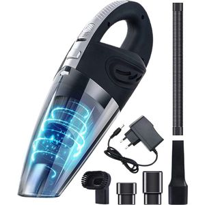 Kruimelzuiger snoerloos - Handstofzuiger met 4 opzetstukken - met 4 HEPA filters - Zedar S300