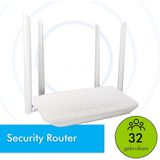 CS - Security Wifi Router - 4G Router - Voor Bewakingscamera’s - Werkt met Simkaart en Internetkabel - 11.5 x 18 x 2.5 CM