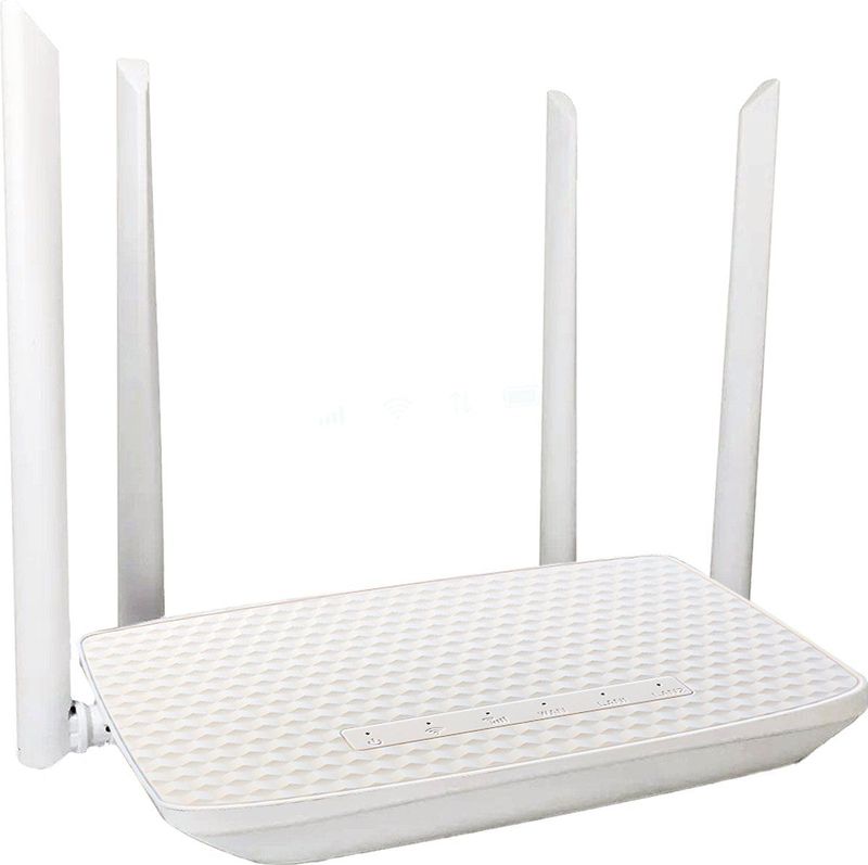 CS - Security Wifi Router - 4G Router - Voor Bewakingscamera’s - Werkt met Simkaart en Internetkabel - 11.5 x 18 x 2.5 CM