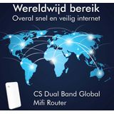 CS Dual Band Global Mifi Router - 2.4Ghz + 5Ghz - 4G Router - Werkt met Simkaart