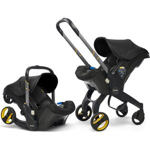 Lunola 4-in-1 Autostoel & Buggy in één - Geschikt voor Doona Isofix Base - Nitro Black