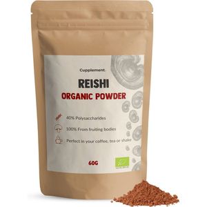 Cupplement - Reishi Poeder - Biologisch - 100g