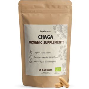 Chaga - Capsules 500 mg - Biologisch - 100% Natuurlijk