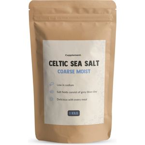 Cupplement - Keltisch Zeezout 1KG - Grof Celtic Sea Salt - Grof Zout