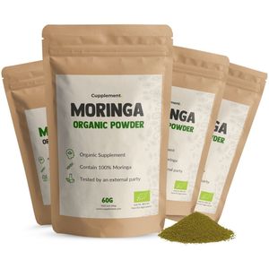 Cupplement - Moringa Poeder - Biologisch - 100% Natuurlijk - Vegan