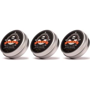 Finez Variety Pack - Baardbalsem - Royal Oak, Aromatic Orange & Citrus Blend - 3-Pack - Baardverzorging - 3x - 60g