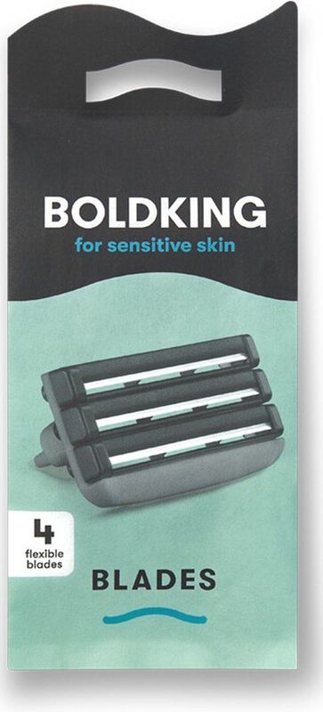 Boldking Navulmesjes Gevoelige Huid 4 stuks