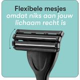 Boldking Scheermesjes Sensitive - Scheermes Man & Vrouw - Scheerset Gevoelige Huid - Heren & Dames - Razor Blade Mannen