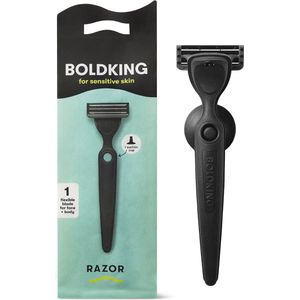 Boldking Scheermesjes Sensitive - Scheermes Man & Vrouw - Scheerset Gevoelige Huid - Heren & Dames - Razor Blade Mannen