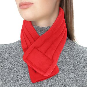 Chillaxy - Langwerpig Kersenpitkussen - Pittenzak magnetron- Pittenkussen - Warmtekussen - Rood