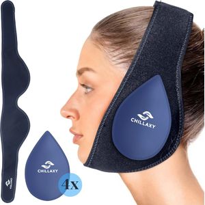 Chillaxy - Coldpack Kaak - Icepack - Herbruikbaar - Koud Compress tegen Pijn & Zwelling