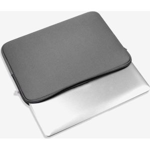 Le Cose Elegante Laptophoes-15 inch-Grijs-Beschermhoes-Universeel - Laptop-Universele Sleeve-Tot 15 inch-Laptop Sleeve-Laptop case-Laptoptas-Apple Macbook