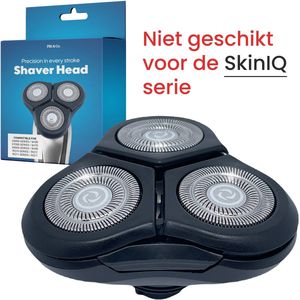 Scheerkop geschikt voor Philips Series 7000 series 5000 series 9000 – Geschikt voor RQ11 RQ12 RQ10 - Zwart