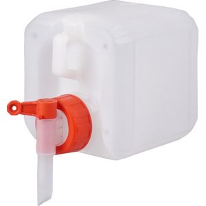 Jerrycan met kraan 1L - voor water en gevaarlijke vloeistoffen - naturel