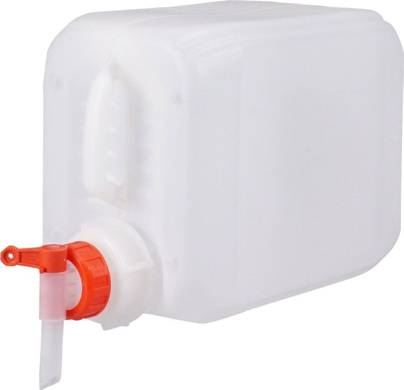 Jerrycan - Naturel - 5 Liter - Inclusief Dopkraan en Schroefdop
