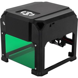 Laser Graveermachine -3W Desktoplasergraveur met 31 * 31 in Werkgebied voor Beginners, plug-and-play Lasersnijder, Supergemakkelijk te bedienen voor Thuisgebruik DIY-minimachine