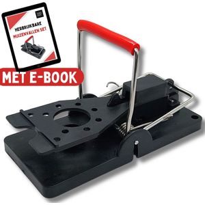 Coopley - Herbruikbare Muizenvallen - Set van 6 - Duurzaam - Rood