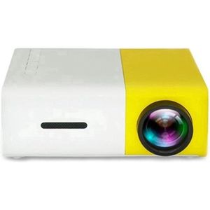 Vitafa Mini Beamer - Mini Projector - Mini beamer projector - Pocket beamer projector - Beamer scherm smartphone - Bluetooth en Wifi - Blauw met Tas