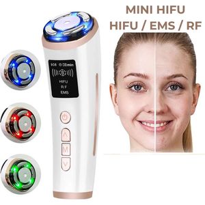 DAKANNA® - Huidverjongingsapparaat - Gezichtsmassage Apparaat - Facelift Apparaat - Collageen - EMS / RF - Roze / Wit / Goudkleurig - Spierstimulator- Anti Rimpel - Anti Aging