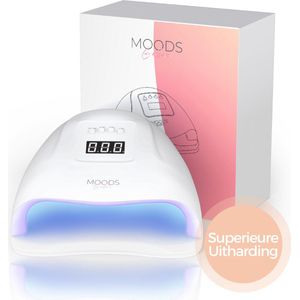 Moods - Professionele Luxe Nagellamp - UV Lamp - Wit - Krachtige LED Lamp