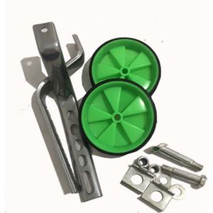 Voltano Zijwieltjes – Groen – 12-20 Inch - Zijwielen Voor Kinderfiets