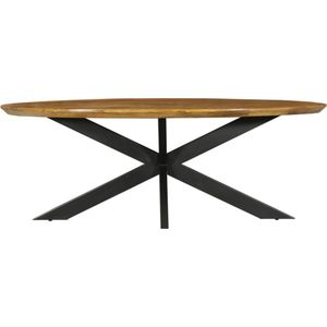 StarFurn Eetkamertafel Brandy Ovaal Naturel 210cm