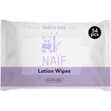 Naif Baby & Kids Lotion Wipes Vochtige Doekjes voor Kinderen vanaf Geboorte 54 st