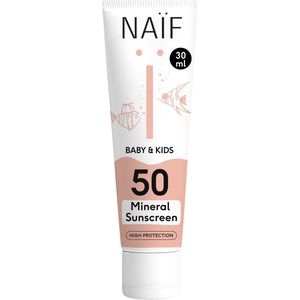 Naïf - Baby & Kids Sunscreen - SPF50 - Zonnebrand - Waterbestendig - Oceaanvriendelijk