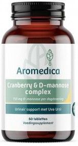 Cranberry & D-mannose Complex - Kruidenpreparaat - 90 Tabletten