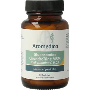 Vitaminen en Mineralenpreparaat - Glucosamine Chondroïtine MSM - 60 Tabletten