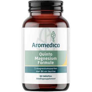 Aromedica - Magnesium formule quinto - Voedingssupplement - 5 Best Opneembare Verbindingen
