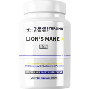 Lion's Mane - Cognitief Ondersteunend Supplement - 30% Polysacchariden - 60 Capsules