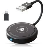 CarMe - Luxe Android Auto Dongle - Draadloos - Zwart