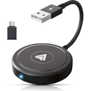 CarMe - Luxe Android Auto Dongle - Draadloos - Zwart