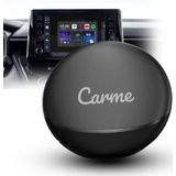 CarMe CarPlay AI Box - Installeer Elke App op je Autoscherm - Youtube & Netflix - Upgrade CarPlay en Android Auto - CarPlay Dongle - Android Auto Dongle - Nieuwste Model 2024 - Zwart