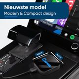 CarMe - 2-in-1 Car Dongle - Draadloos CarPlay & Android Auto - Zwart