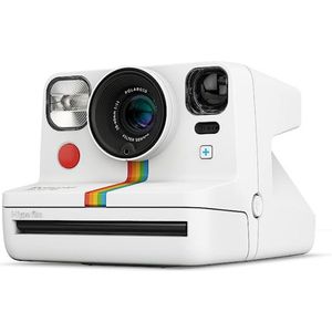 Thuys - Polaroid Camera - Polaroid Now+ Instant Camera - Wit - Met Flitser - Stijlvol - Compact - Duurzaam
