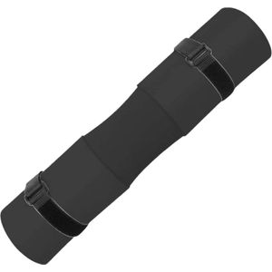 Gymcircle Sports Barbell Pad - Zwart - Voor Comfortabel Gewichtheffen - Met Klittenbandsluiting